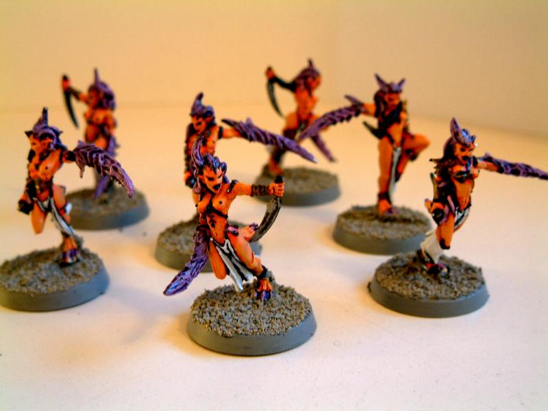 Warhammer 40k CHAOS Daemonettes de Slaanesh x 5